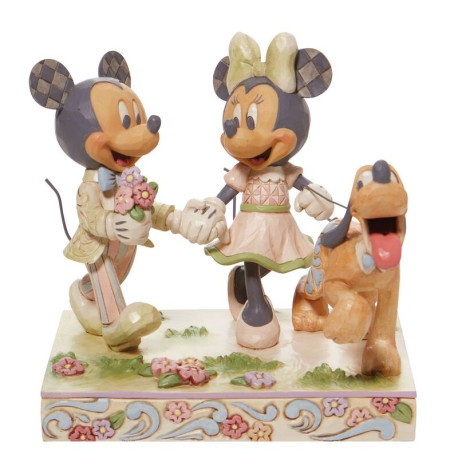 Figura Mickey Minnie Con Pluto Enesco Por 64 90 LaFrikileria