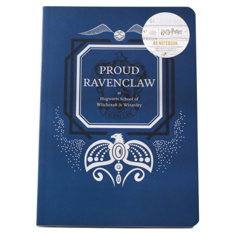 Cuaderno A5 Harry Potter Proud Ravenclaw Solo 10 99 LaFrikileria