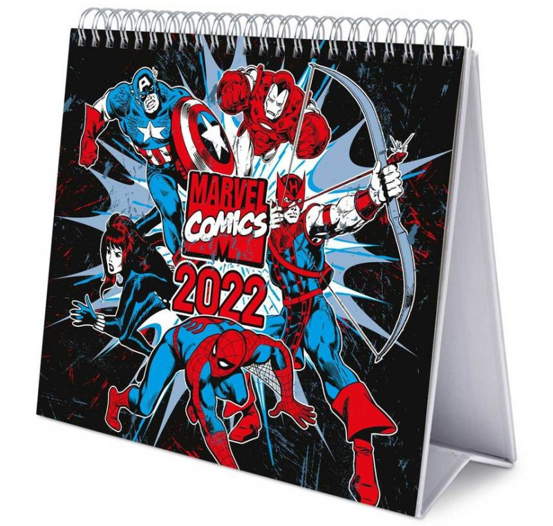 Calendario de Mesa Marvel 2022