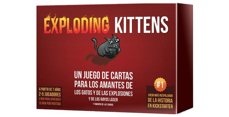 Juego de Cartas Exploding Kittens