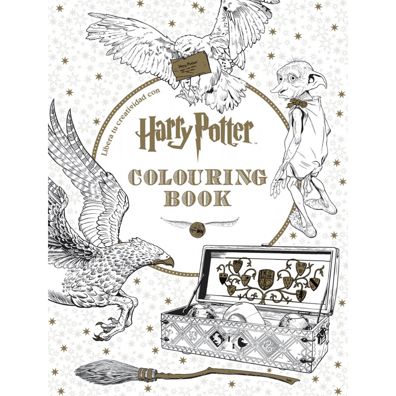 Libro colorear Harry Potter