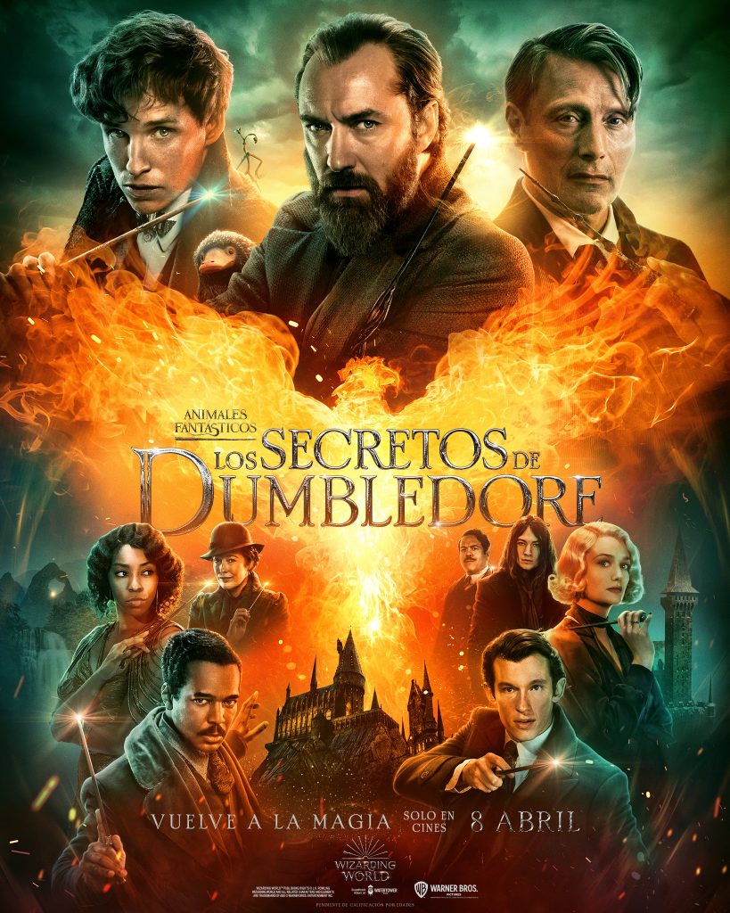 Cartel Animales Fantásticos: Los Secretos de Dumbledore