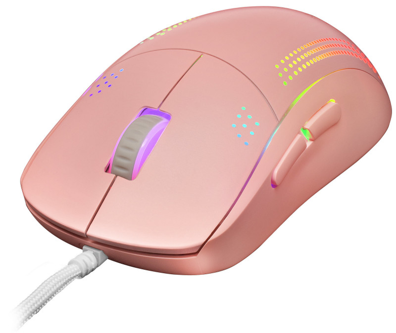 Ratón rosa Ultraligero MMPRO 32K DPI Mars Gaming