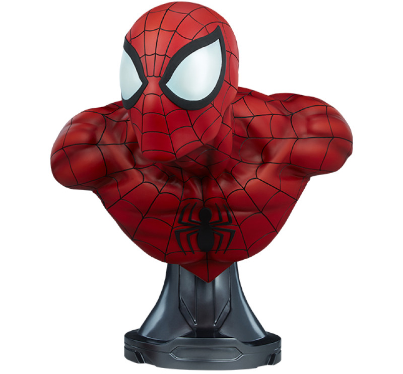 Busto Spider-Man Escala 1:1 Marvel Sideshow Collectibles
