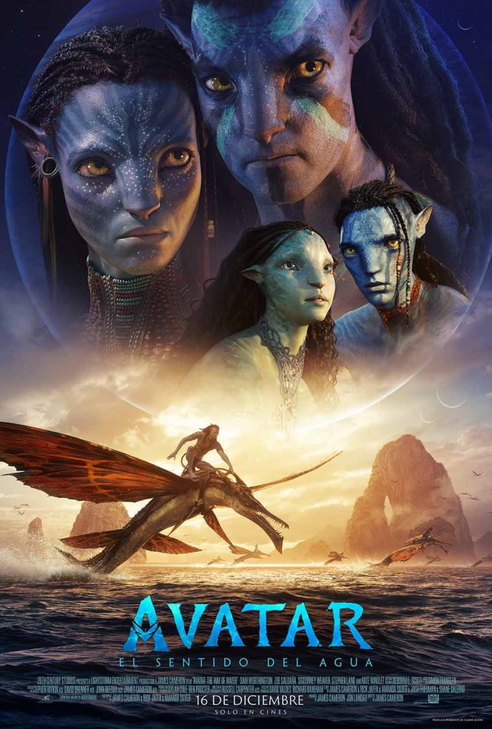 Cartel Avatar: El sentido del agua