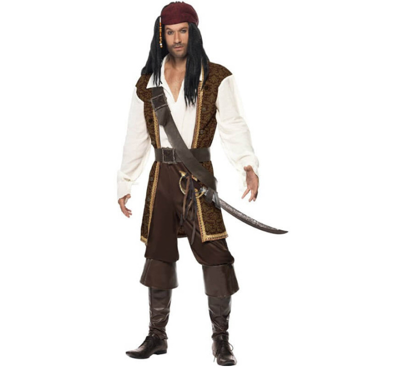Disfraz de Jack Sparrow Piratas del Caribe