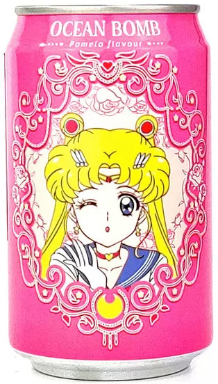 Refresco Ocean Bomb Sailor Moon Pomelo