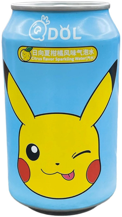 Refresco Qdol Cítricos Pokemon Pikachu