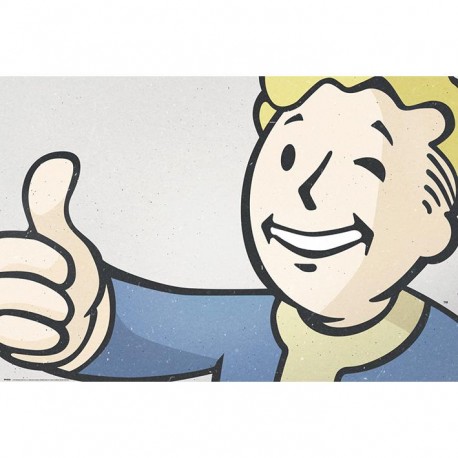 Fallout Poster Vault Boy