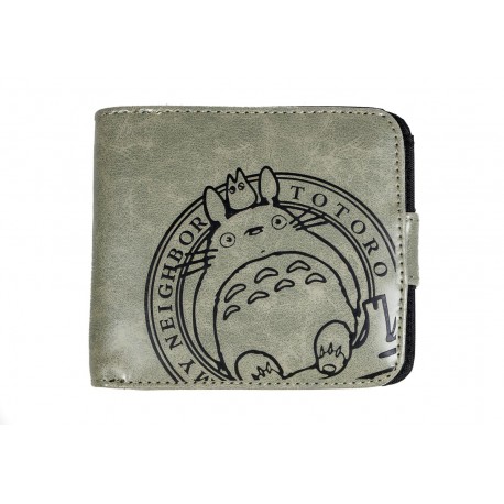 Totoro porte-monnaie logo fermeture