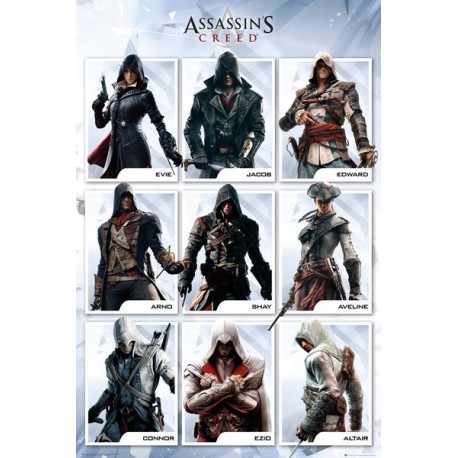 Affiche officielle Assassin's Creed 60x90 cm