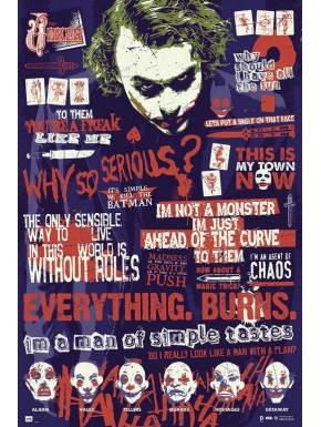 Batman Poster Joker Quitographic