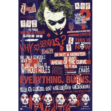 Batman Poster Joker Quitographic