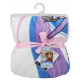 Couverture en flanelle bleue Frozen