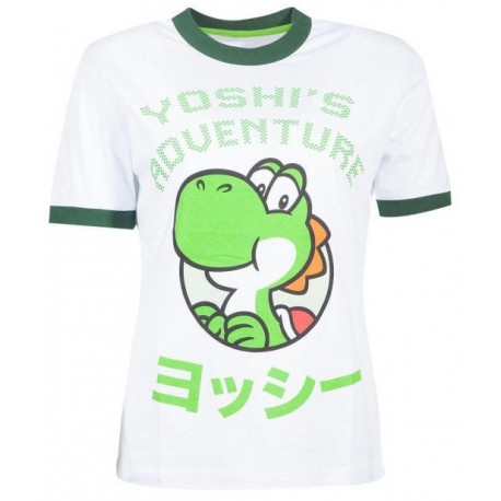 Camiseta Chica Yoshi Super Mario