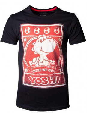 Nintendo - Super Mario Yoshi Poster Men's T-shirt - L