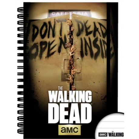 Caderno edição Inside de The Walking Dead