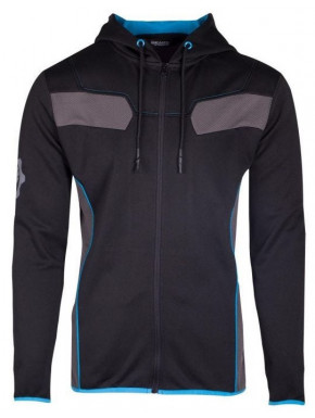 Gears Of War - Blue Omen Tech Men's Hoodie - XL