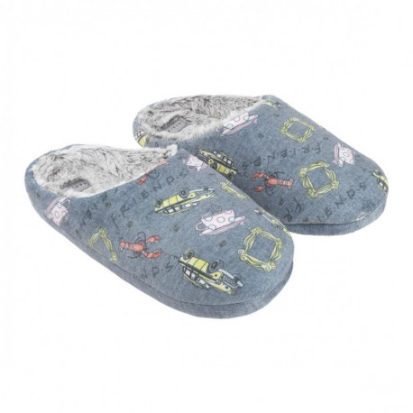 ZAPATILLAS DE CASA ABIERTA PREMIUM FRIENDS