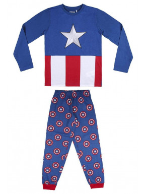Pijama largo Capitán América Marvel