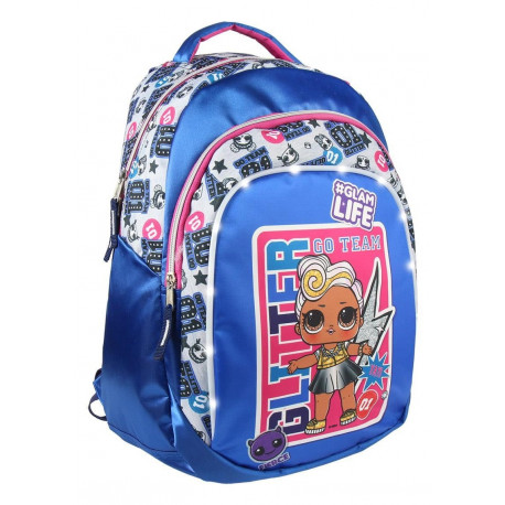 Mochila infantil con luces LOL Surprise! Glam Life