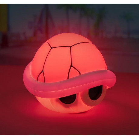 Lampe à coquille rouge Super Mario avec son