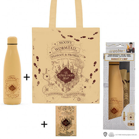 Set de Regalo Harry Potter Mapa del Merodeador