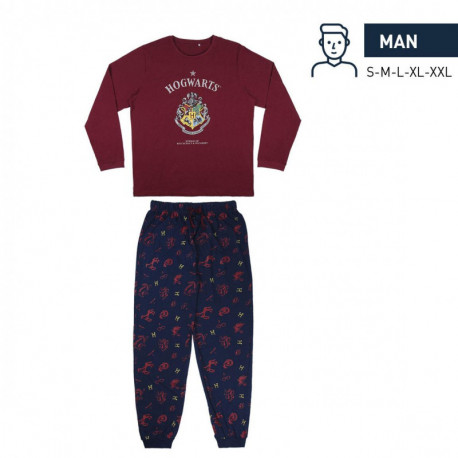 Pijama Largo Infantil Harry Potter