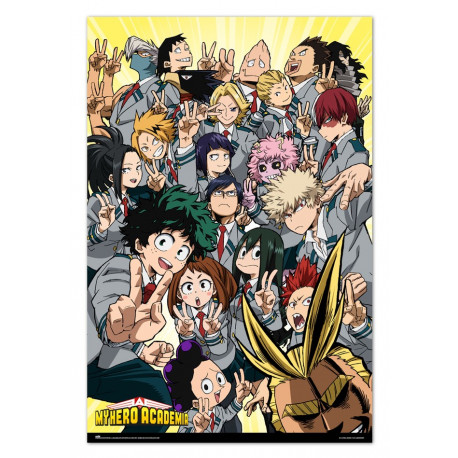 Poster My Hero Academia Classe 1-A