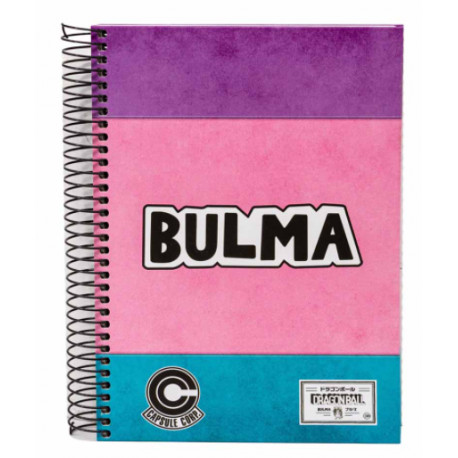 Cuaderno Bulma Dragon Ball