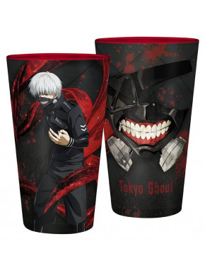 TOKYO GHOUL - Large Glass - 400ml - Kaneki & Mask - box x2