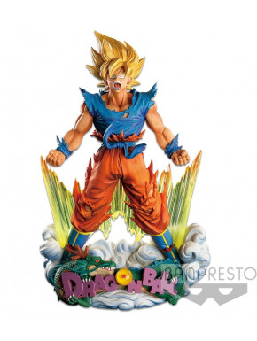 Figura Diorama Goku Super Saiyajin Dragon Ball Super Master Stars