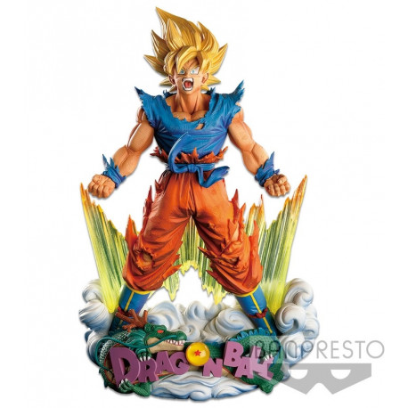 ESTATUA CON DIORAMA SON GOKU 18CM