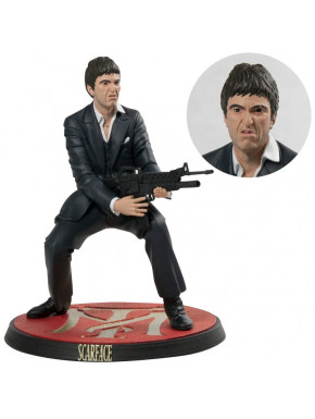 Figura Tony Montana disparando Scarface 18 cm