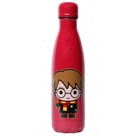 Harry Potter Chibi Botella Termo 500 ml, Marrón