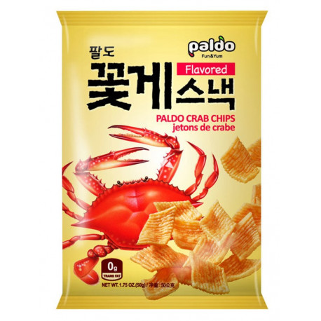 Chips de Cangrejo Paldo 50 g sabor marino