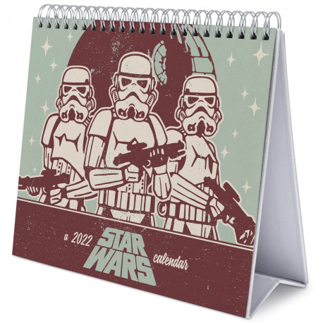 CALENDARIO DE ESCRITORIO DELUXE 2022 STAR WARS CLASSIC