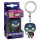 Llavero Funko Pop! Capitán América Zombie What if...?