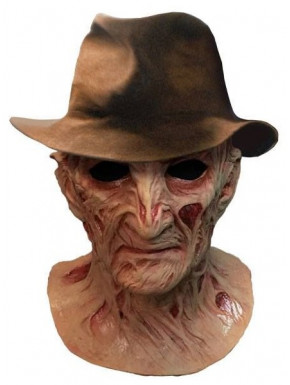 Pesadilla en Elm Street 4: El señor de los sueños Máscara de látex con sombrero Freddy Krueger