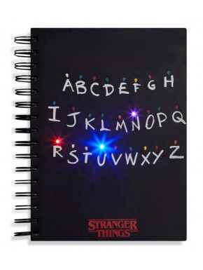 CUADERNO A5 WIRO STRANGER THINGS CON LED