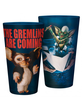 GREMLINS - Large Glass - 400ml -The Gremlins Are Coming - x2