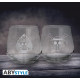 ONE PIECE - 2 Glass Set Luffy & Ace