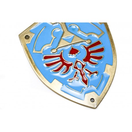 Zelda keychain shield Hyliano large metal