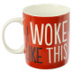 Taza Simon's Cat Roja "I Woke Up Like This"