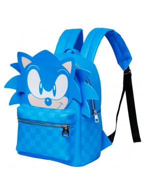 Sega-Sonic Speed Mochila Fashion, Azul