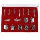 Zelda set 16 swords and shields silver