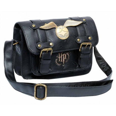 Harry Potter Wings Bolso Satchel, Negro