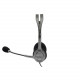 Auriculares con micro Logitech H110 Plateado