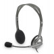 Auriculares con micro Logitech H110 Plateado