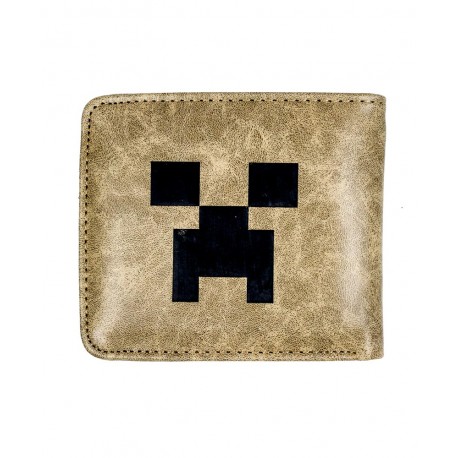Minecraft portefeuille creeper PU